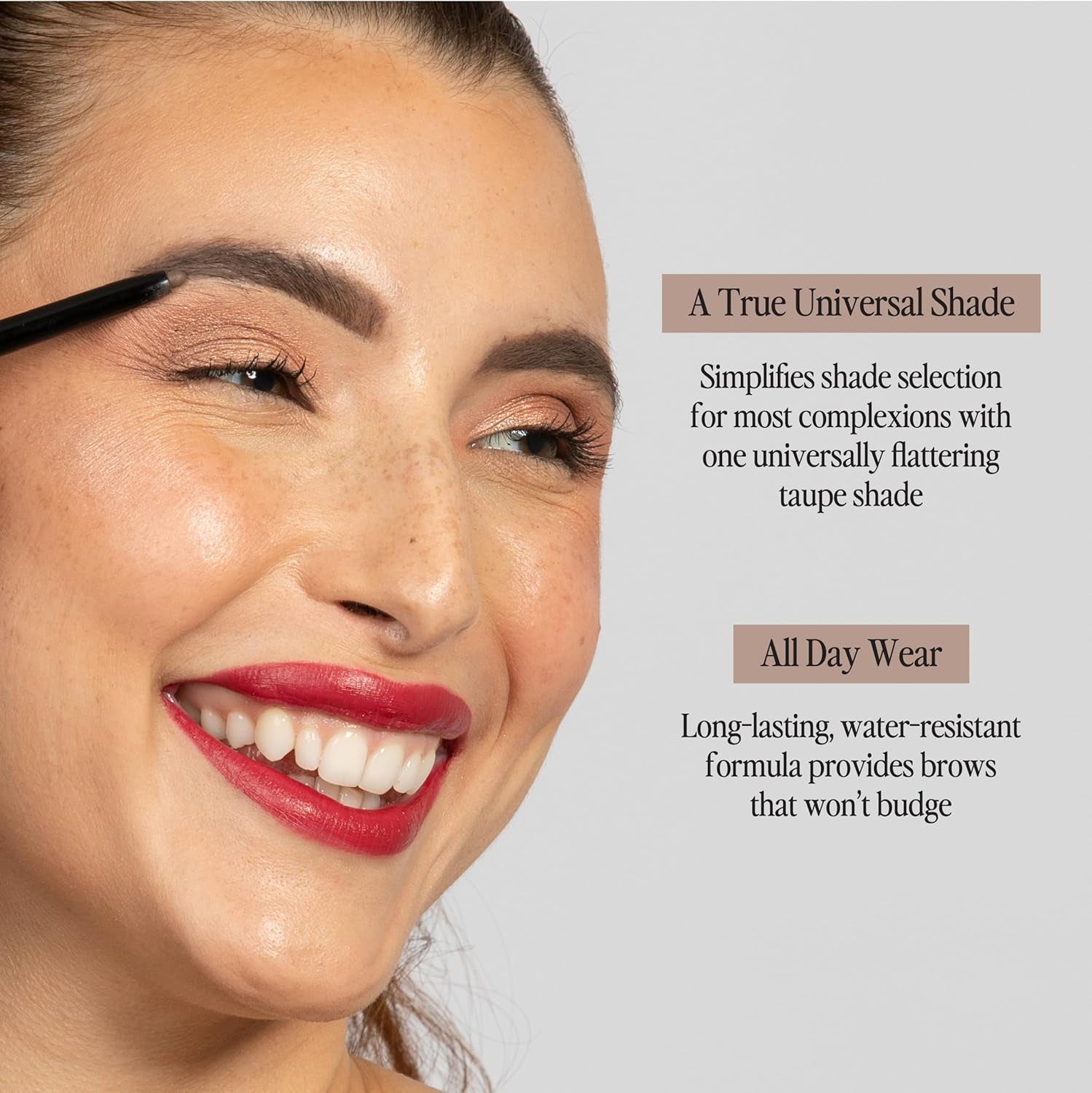 Achieve Flawless Brows with the Universal Eyebrow Pencil - Dual-Ended Precision Tool for Effortless Definition and All-Day Wear