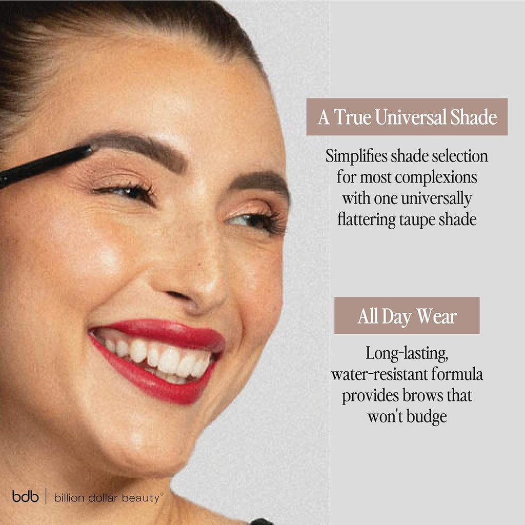 Achieve Flawless Brows with the Universal Eyebrow Pencil - Dual-Ended Precision Tool for Effortless Definition and All-Day Wear